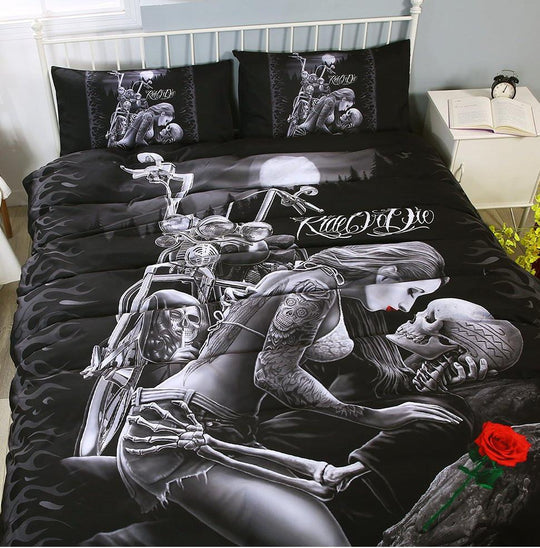 Skull Gothic Bedding Sets and Blankets