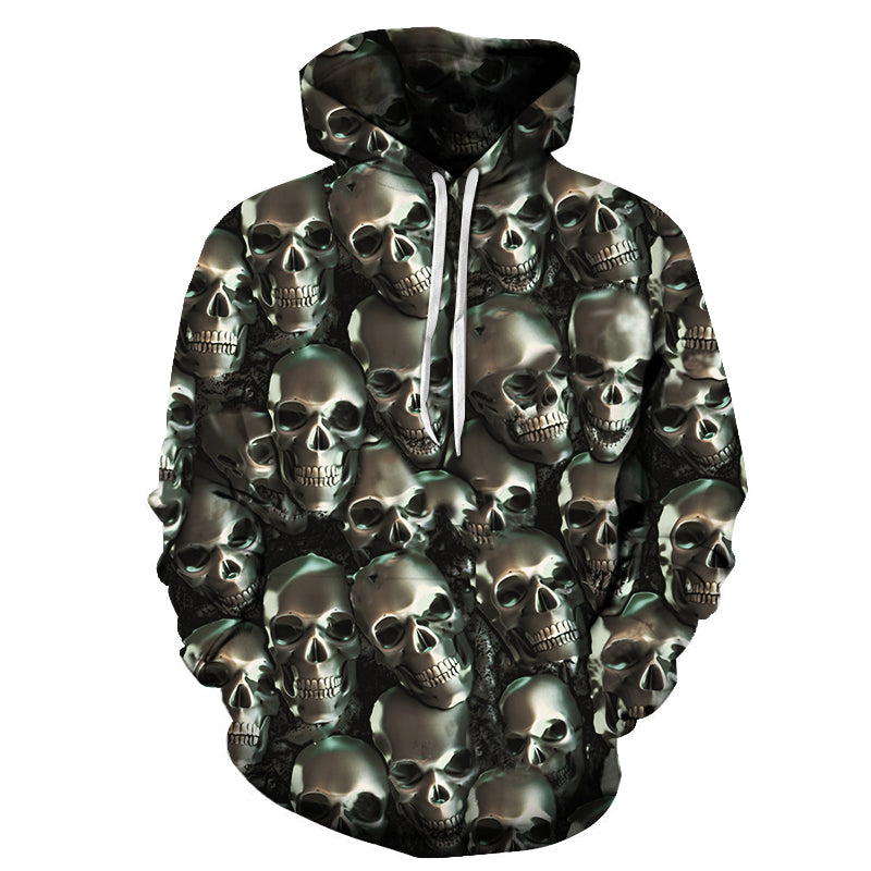 Skull hoodie - 00180