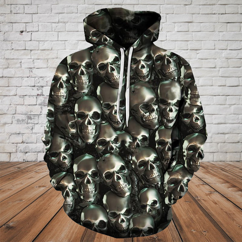 Skull hoodie - 00180