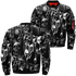 Skull Bomber jacket - 00420