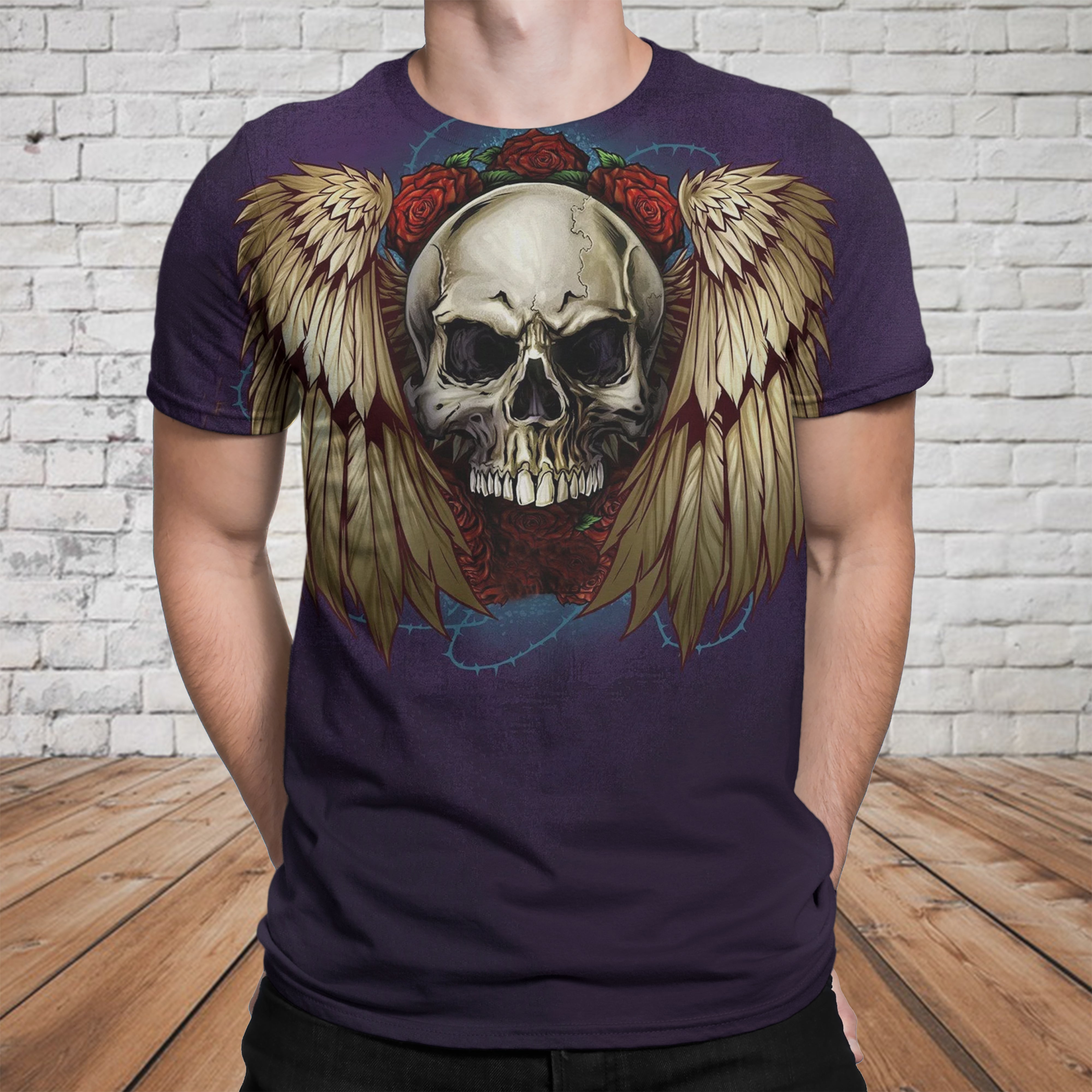 Skull 3D T-shirt - 01345