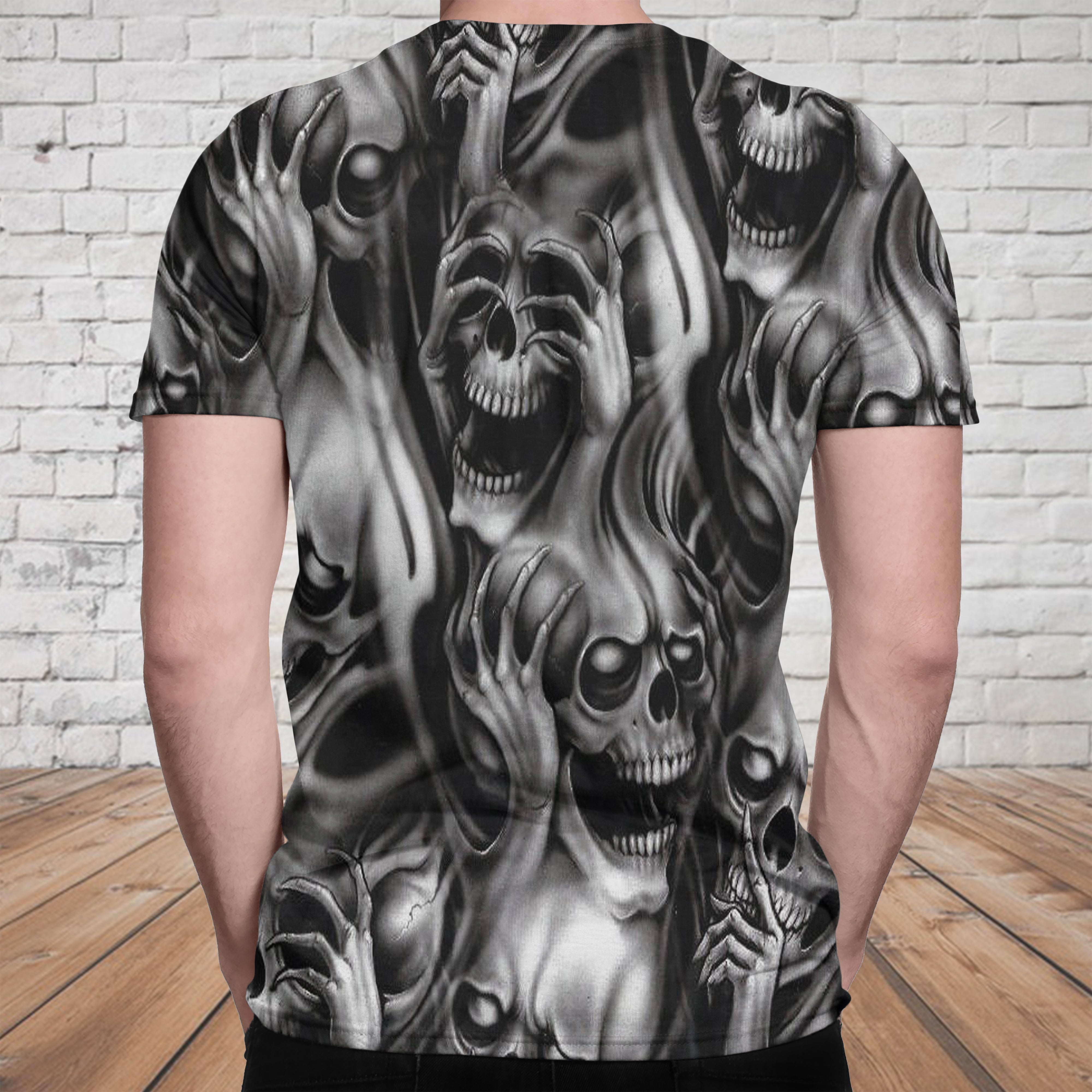 Skull 3D T-shirt - 01402