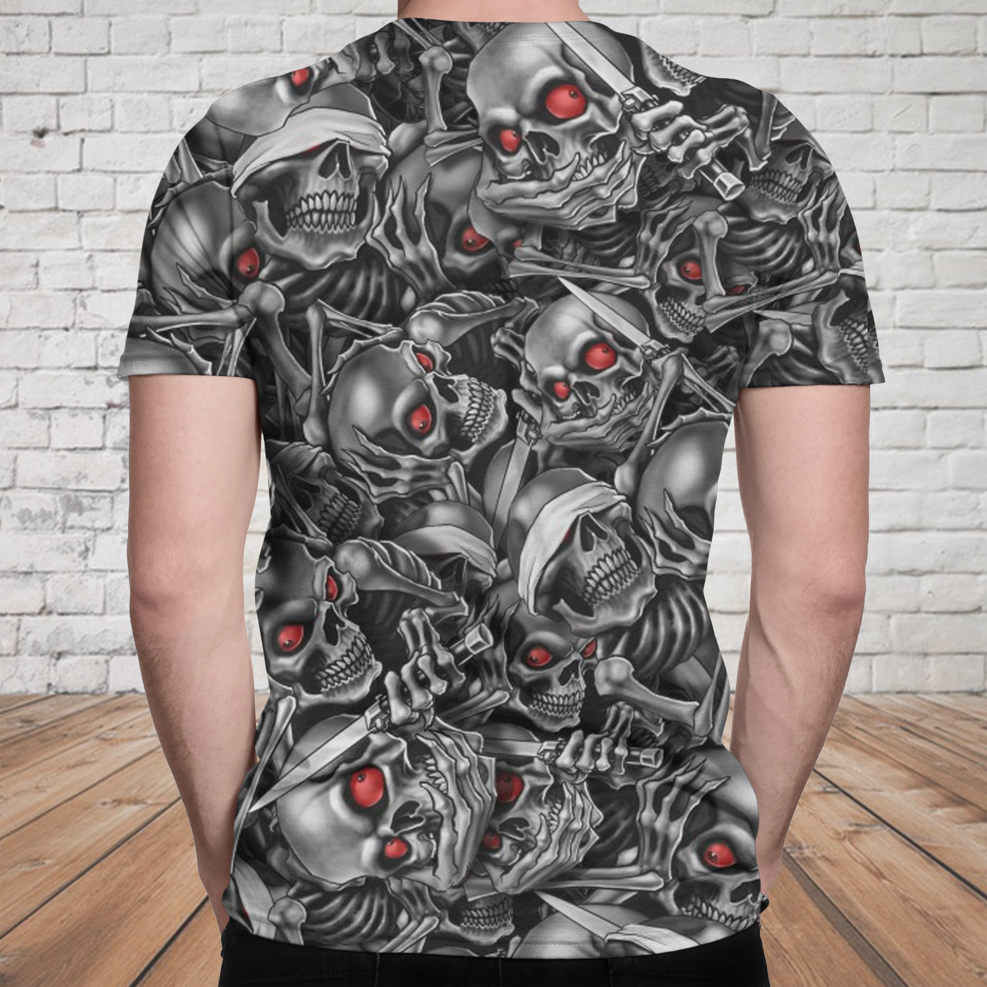 Skull 3D T-shirt - 01455