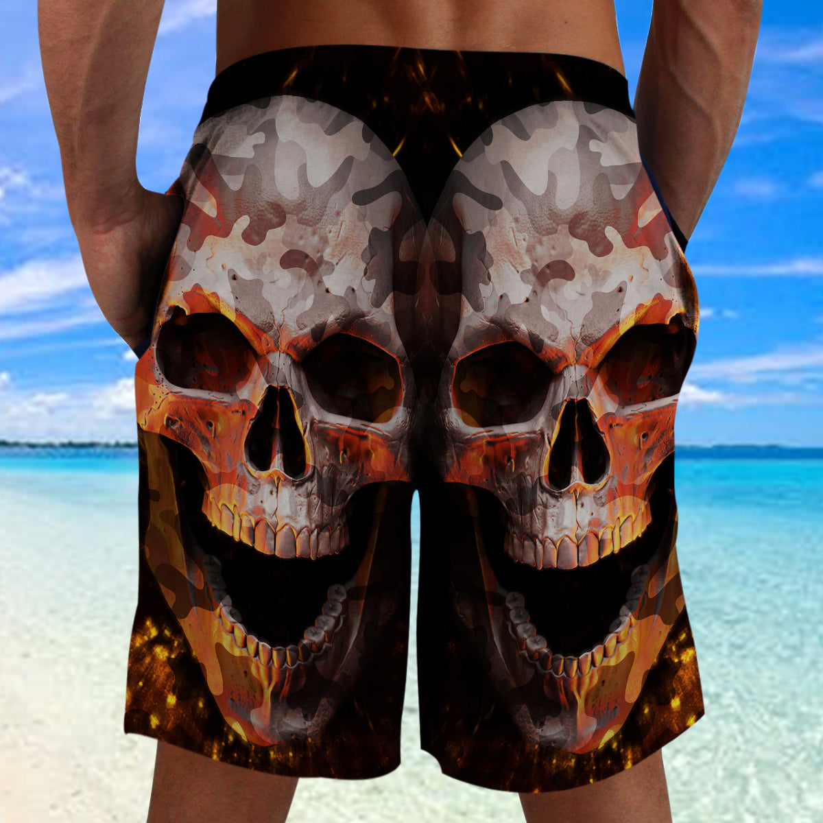 3D Shorts_Skull - 02221