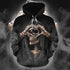 Skull 3D Hoodie - 02334