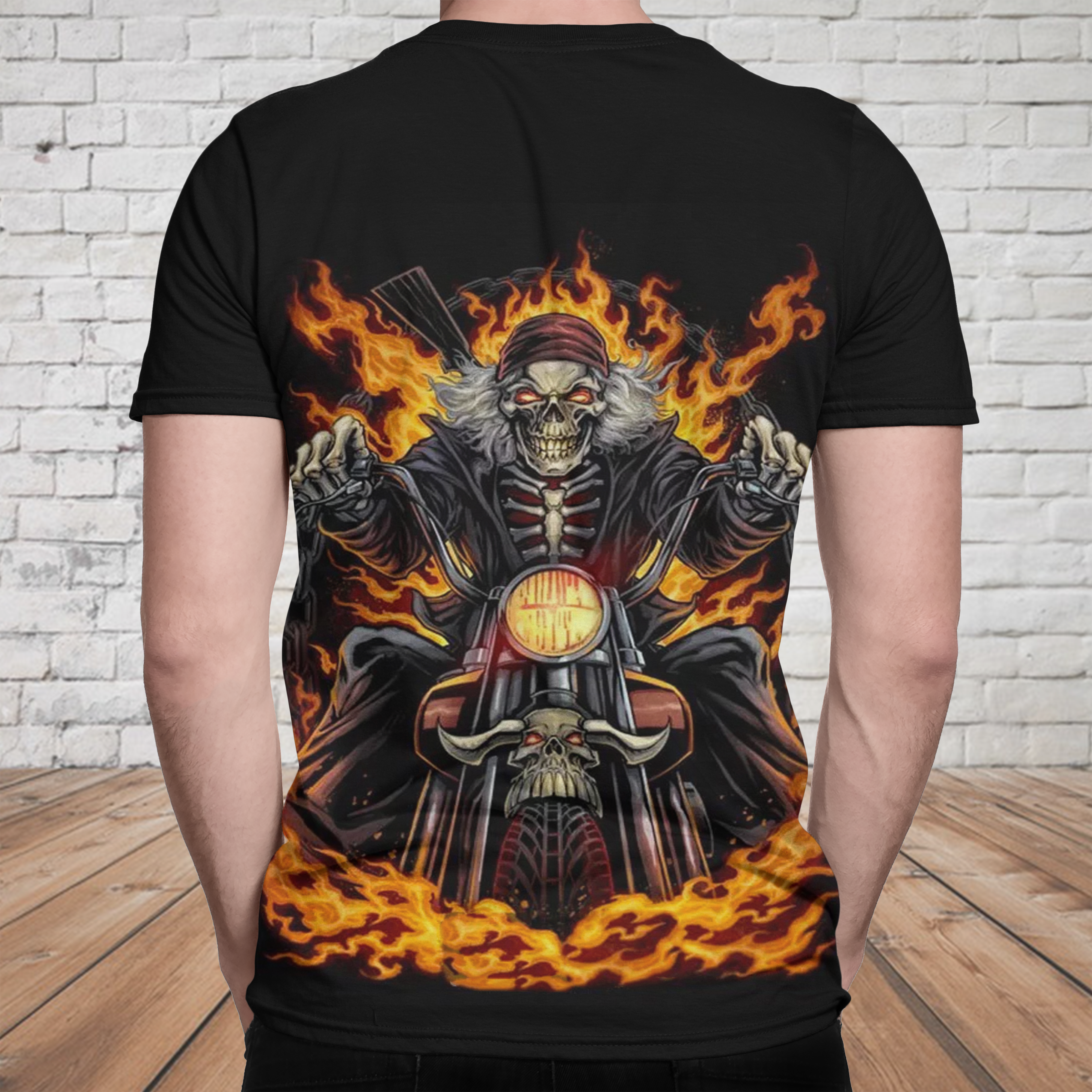 Skull 3D T-shirt - 02386