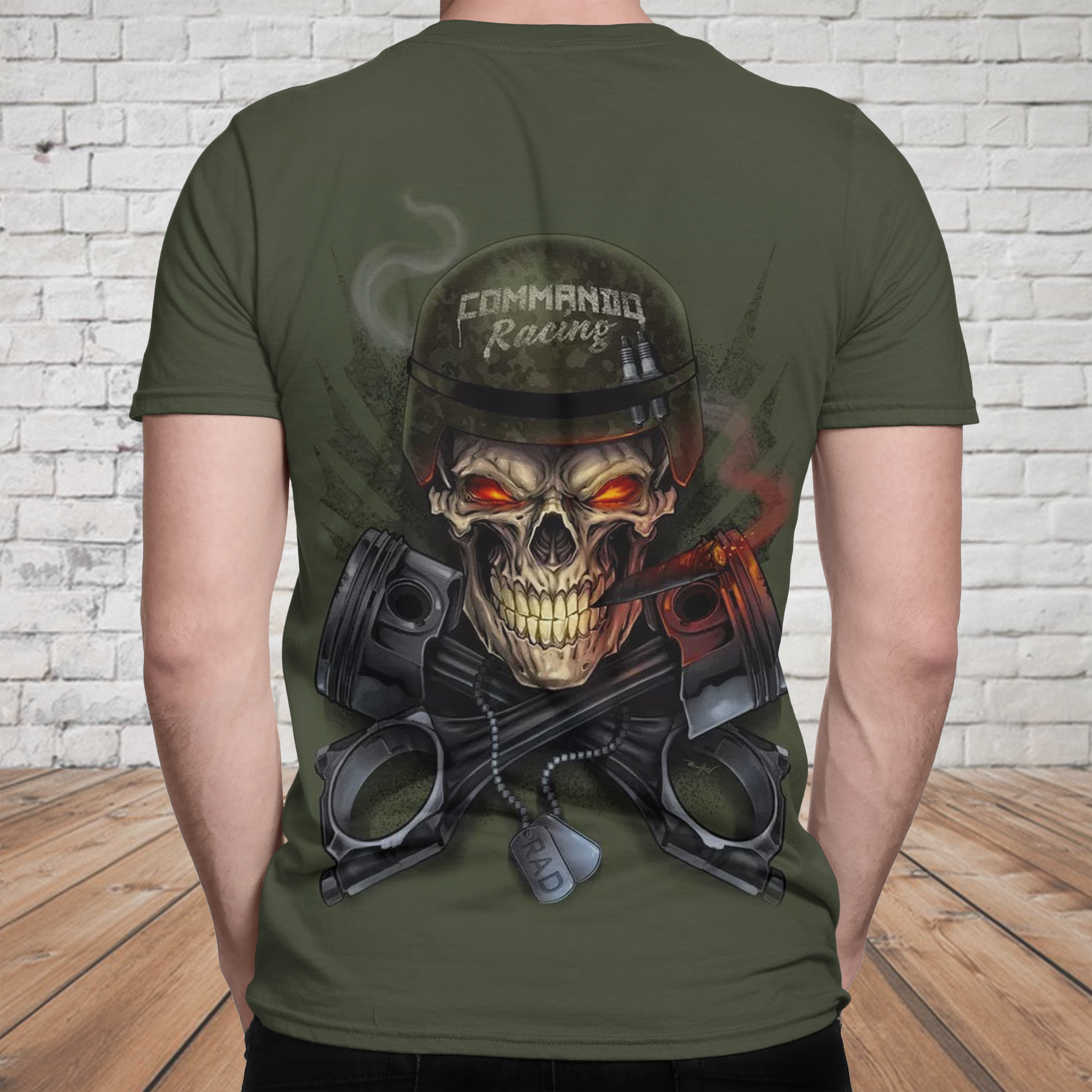 Skull 3D T-shirt - 02391