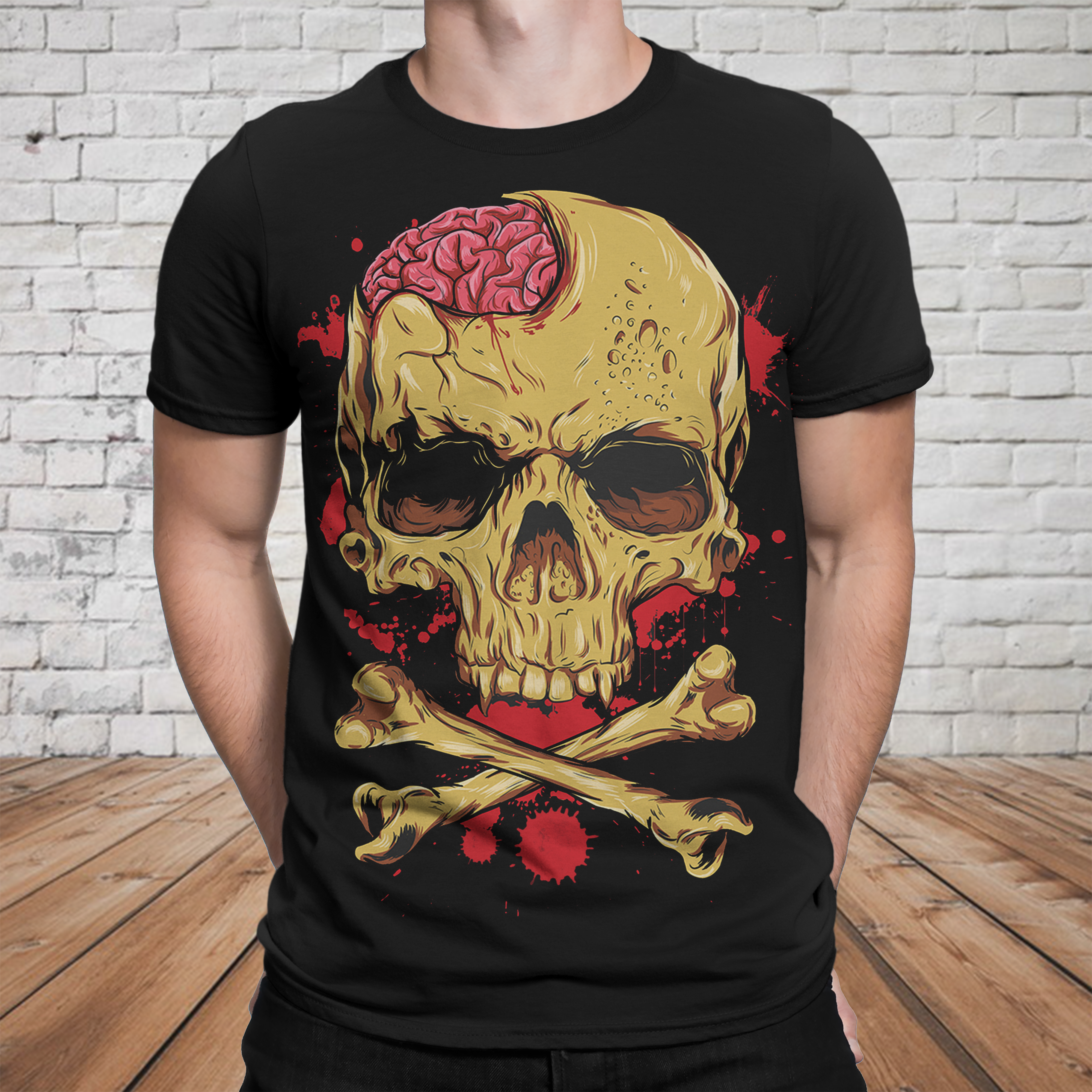 Skull 3D T-shirt - 02418