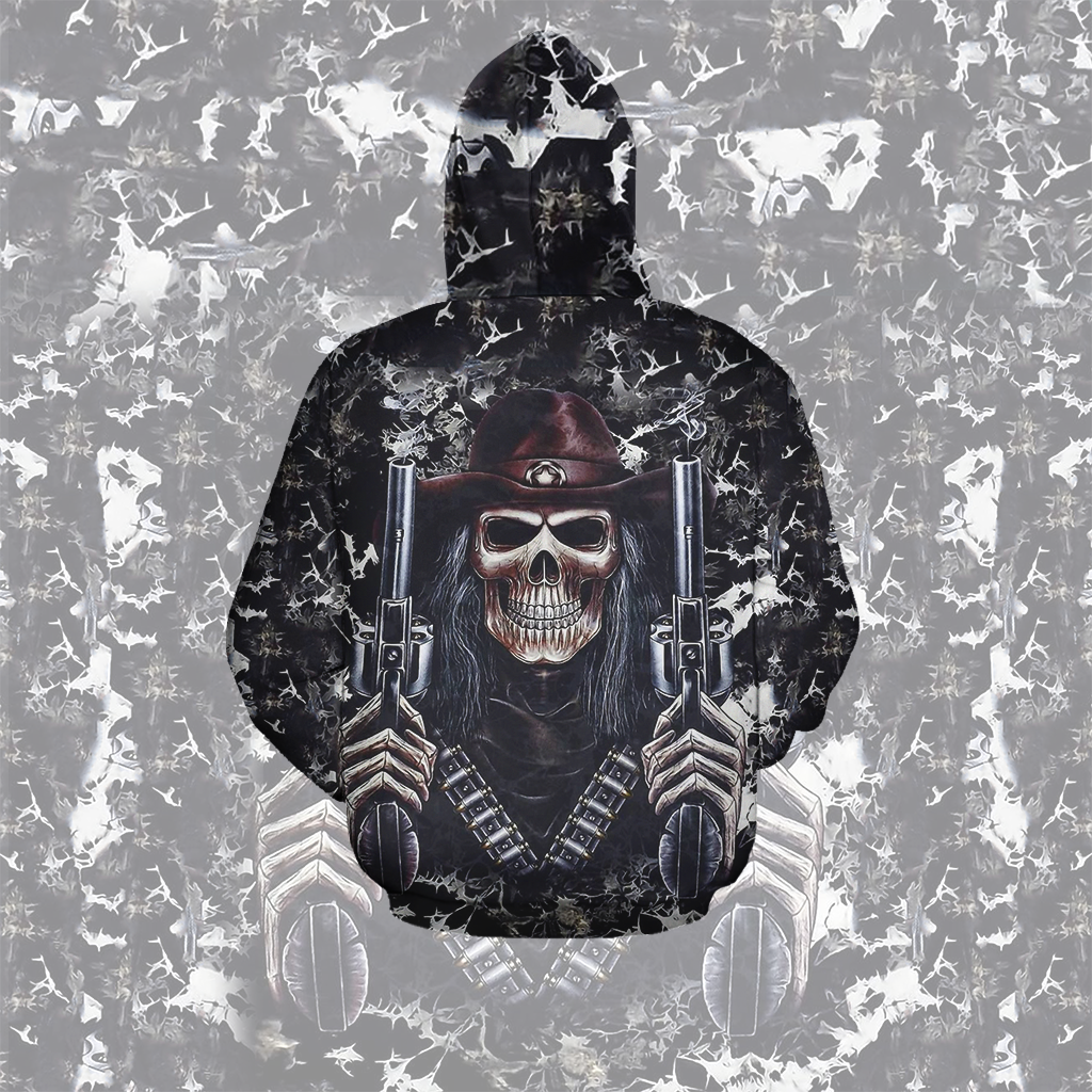 Skull 3D Hoodie Skull - 02438