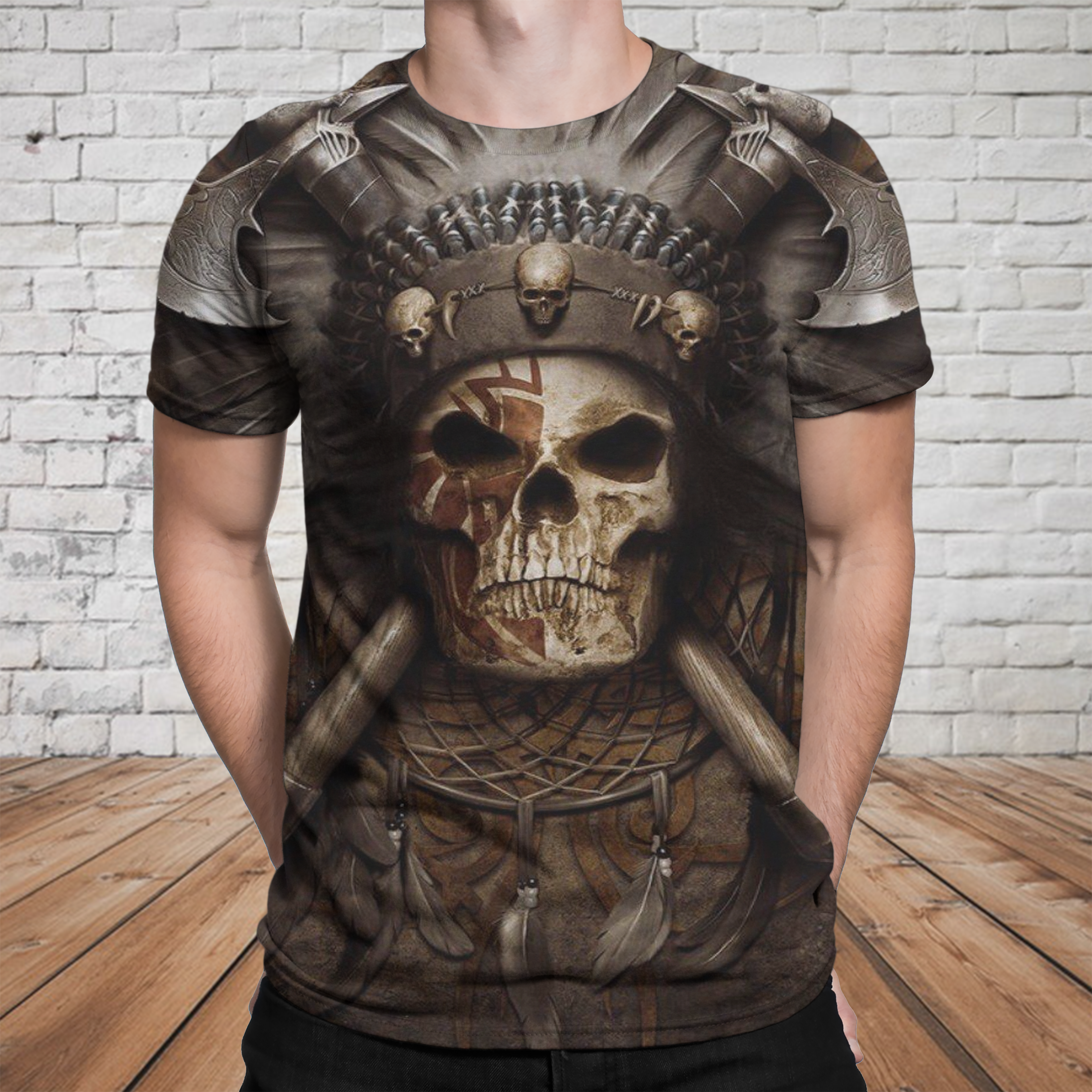 Skull 3D T-shirt - 02565