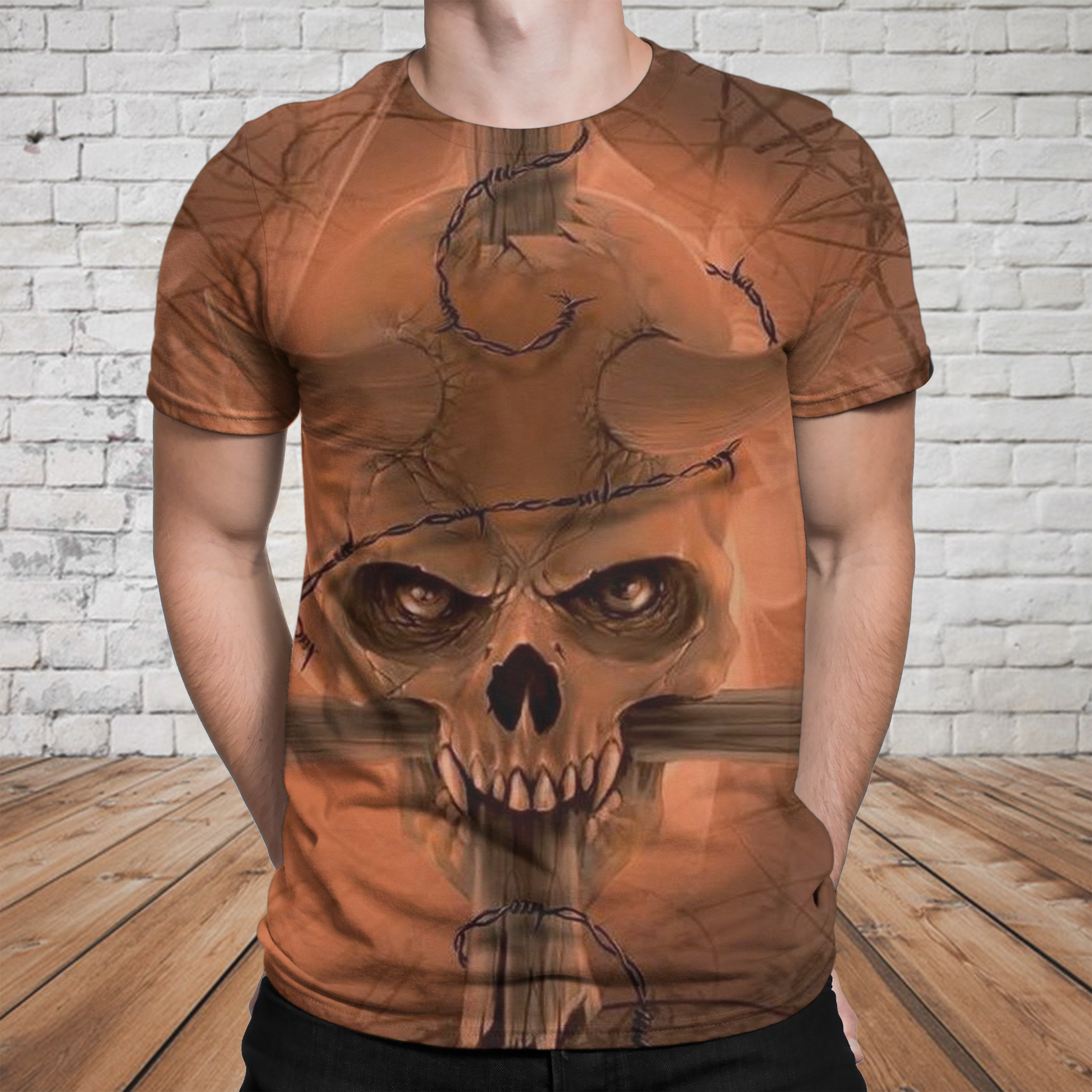 Skull 3D T-shirt - 02607