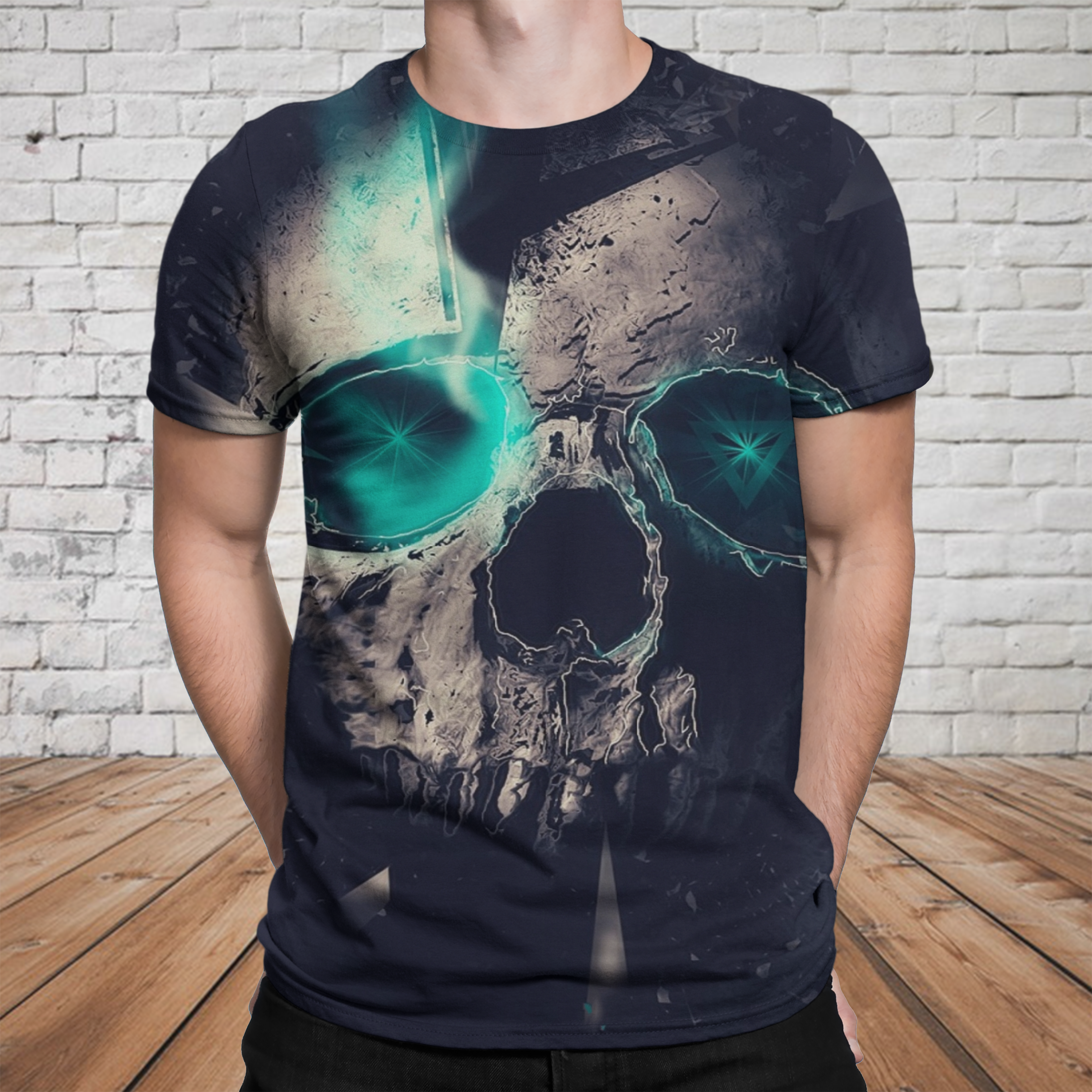 Skull 3D T-shirt - 02623