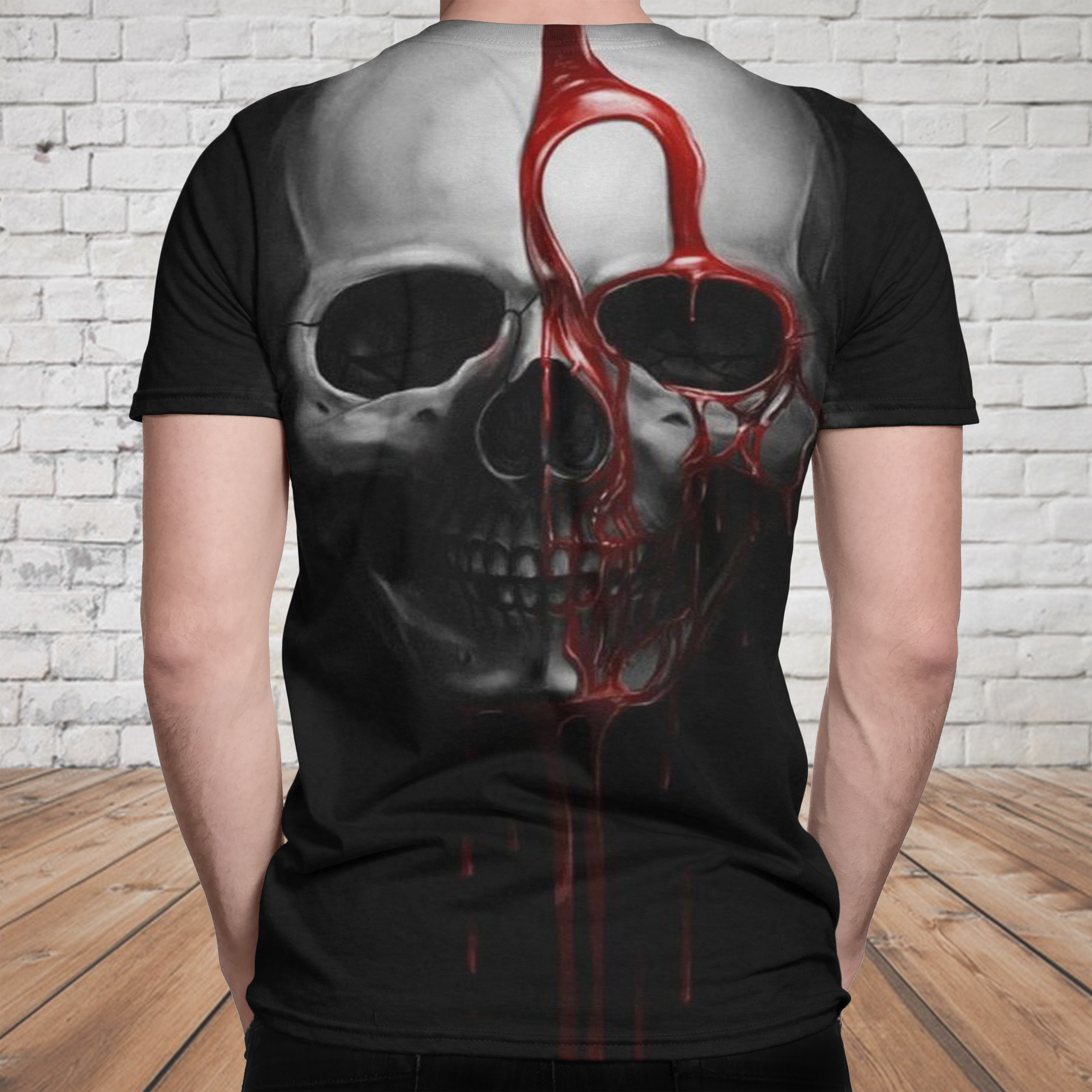 Skull 3D T-shirt - 02689