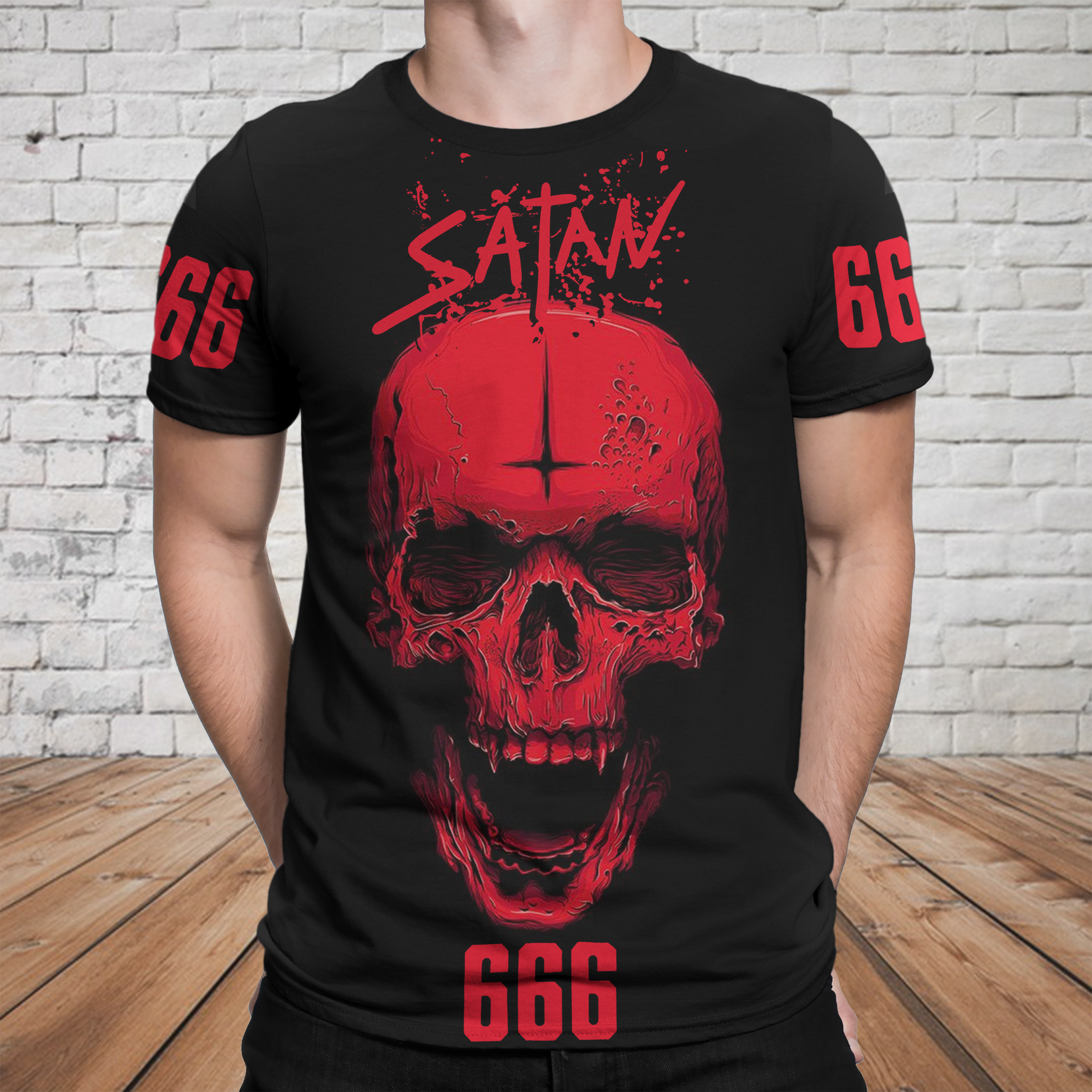 Skull 3D T-shirt - 02754