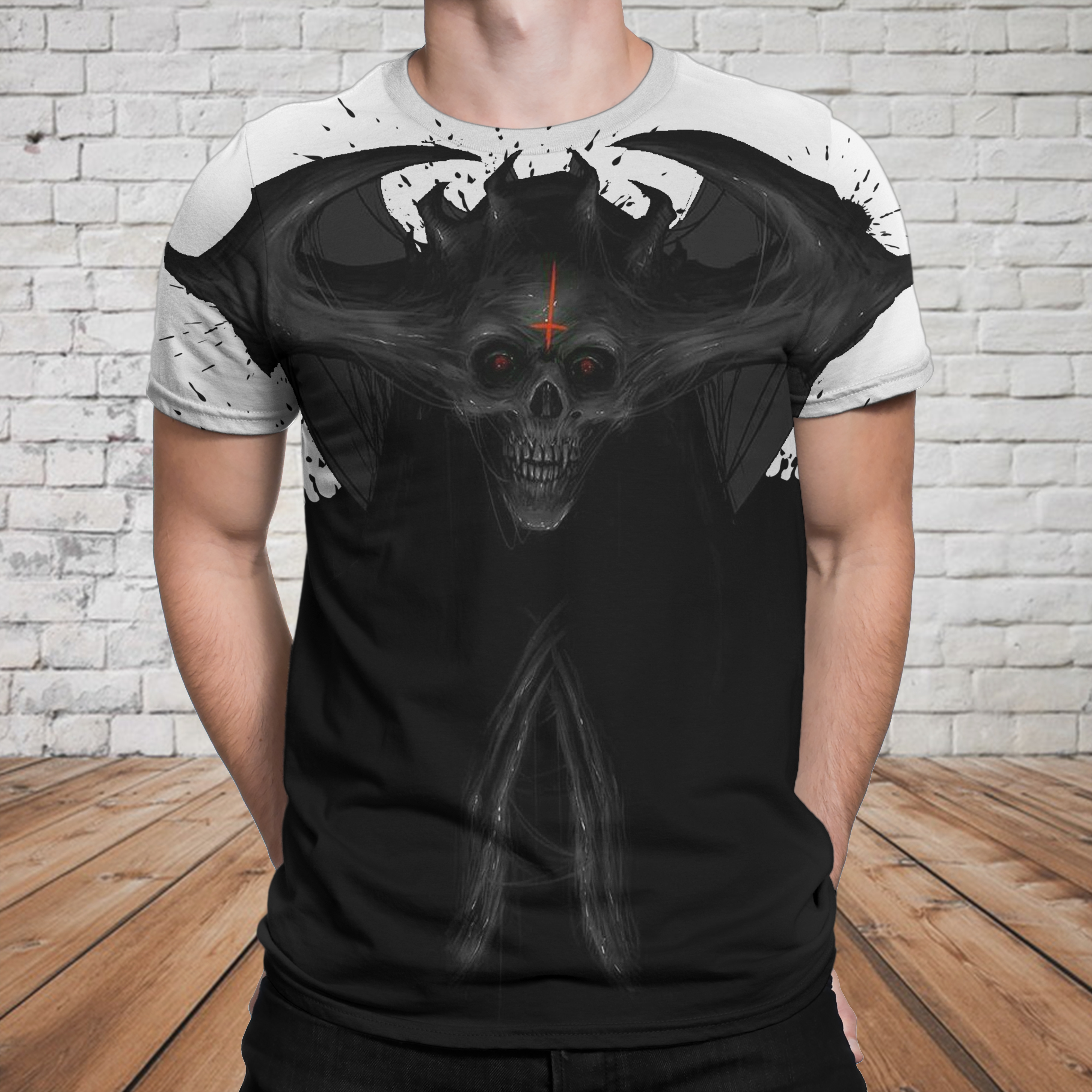 Skull 3D T-shirt - 02755