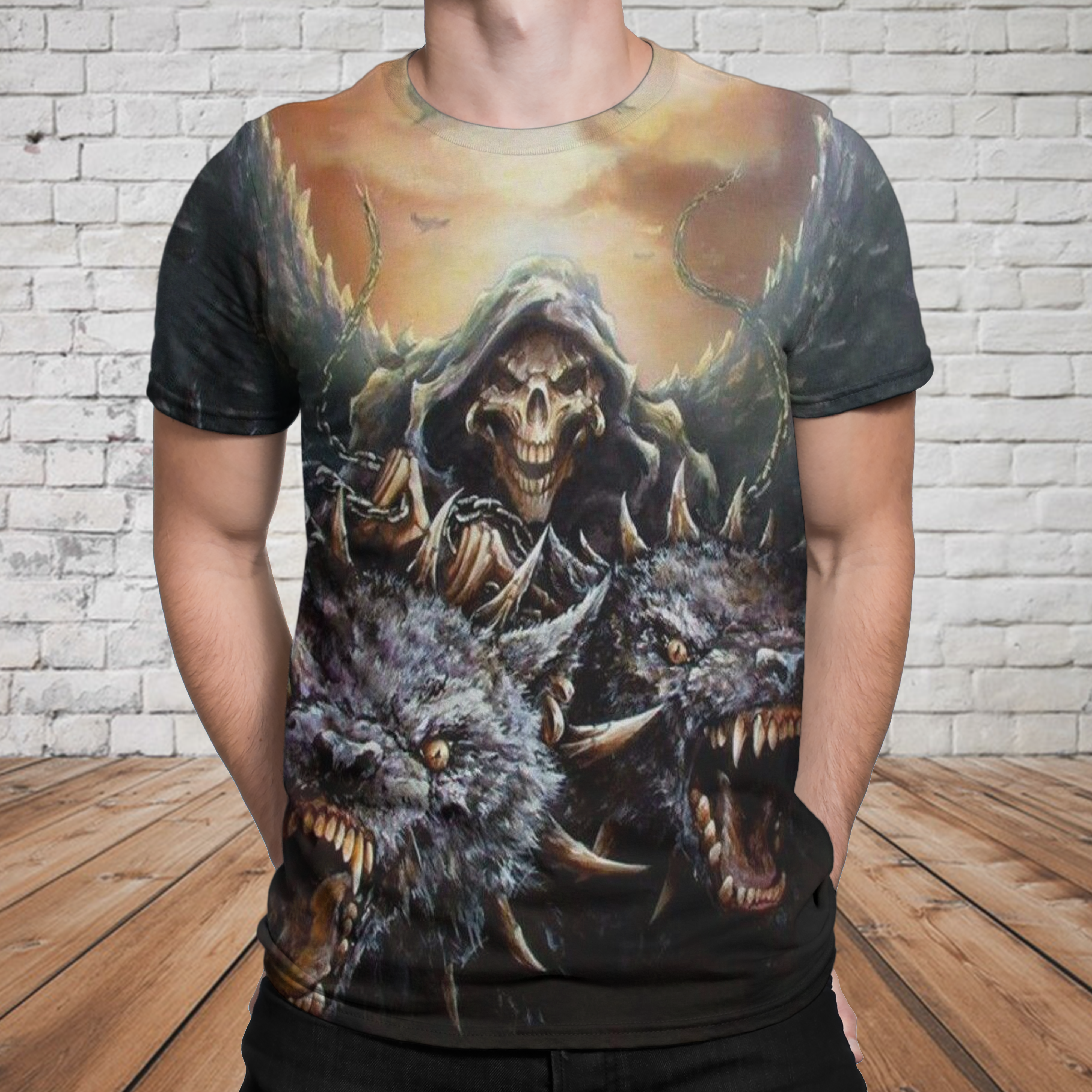 Skull 3D T-shirt - 02941