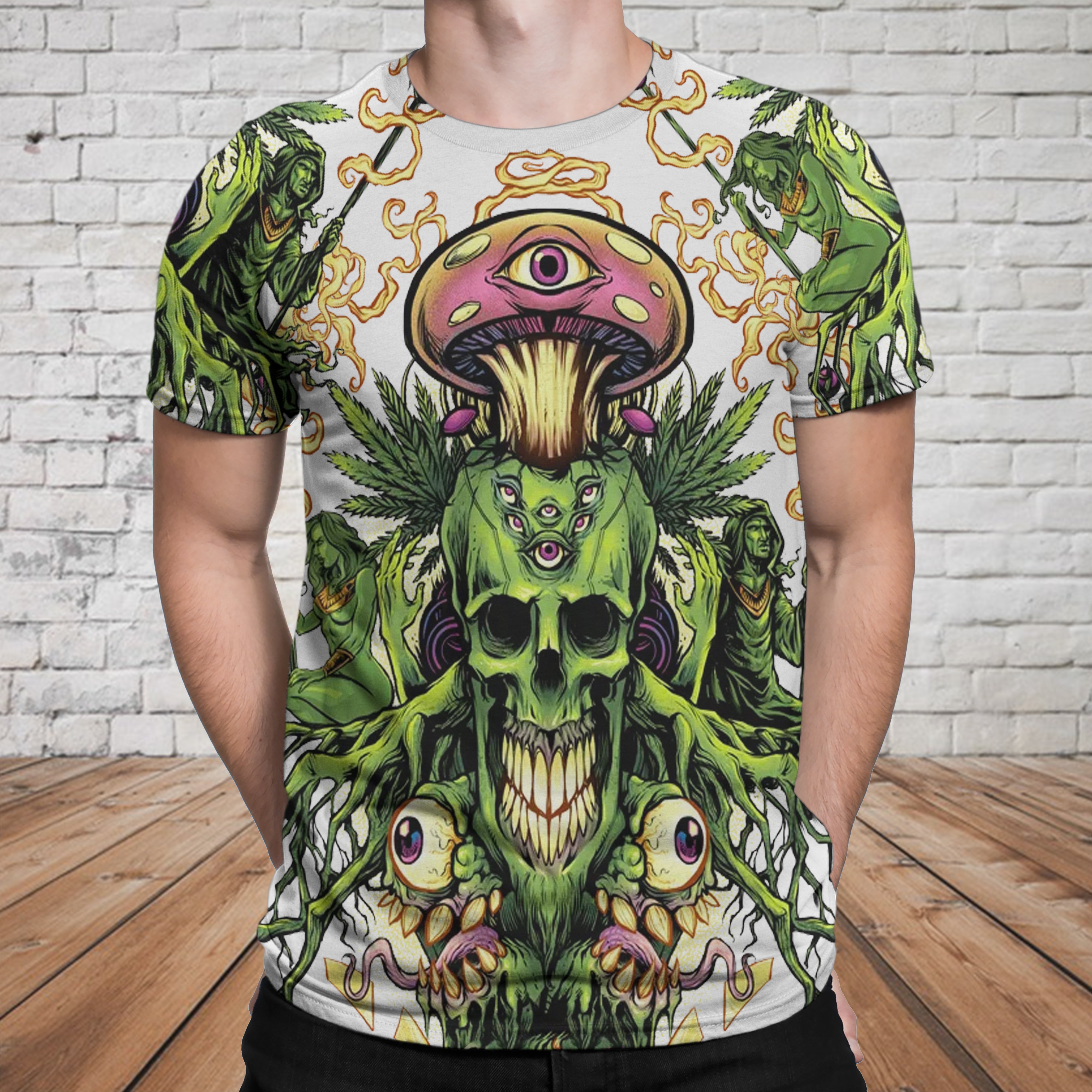 Skull 3D T-shirt - 03017