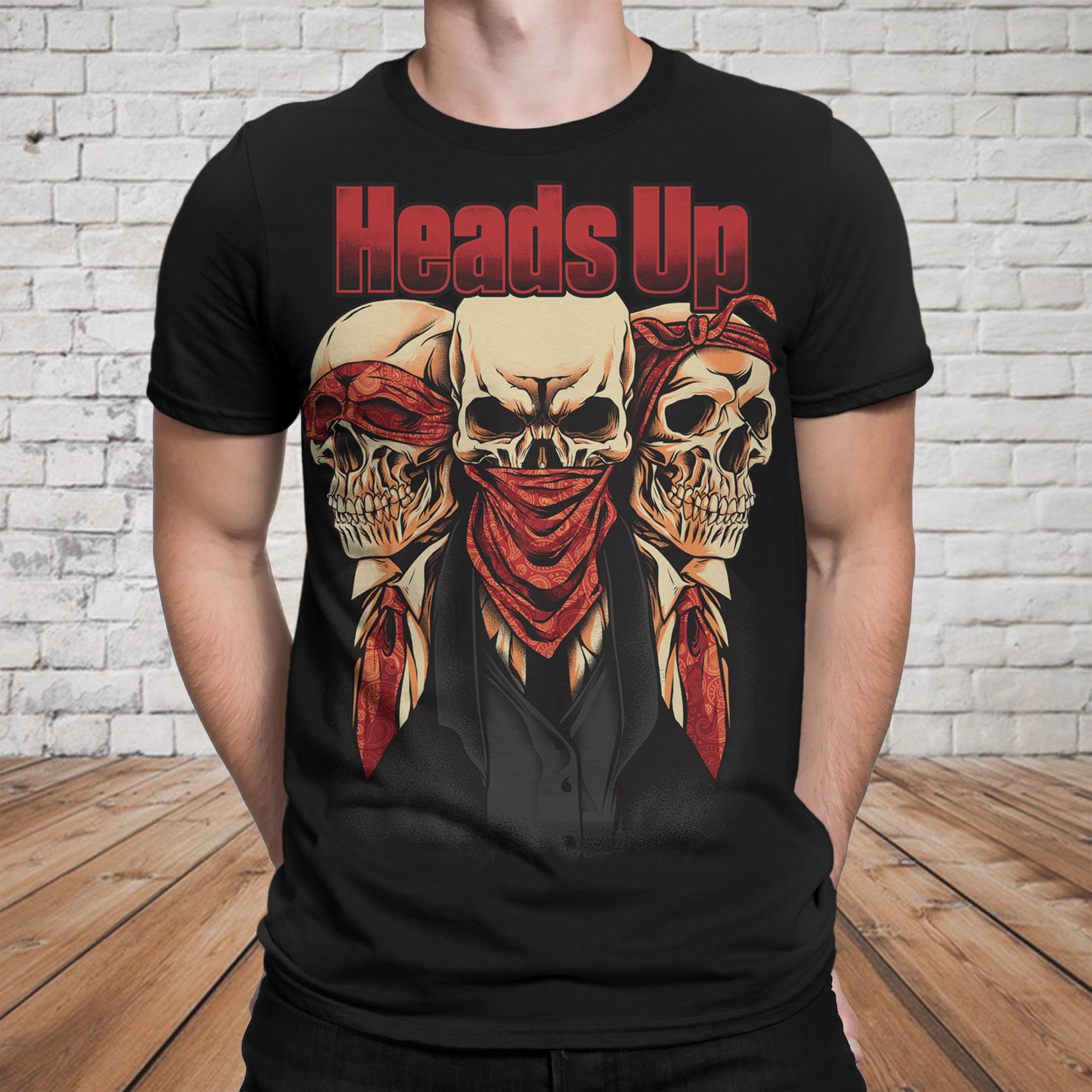 Skull 3D T-shirt  03398