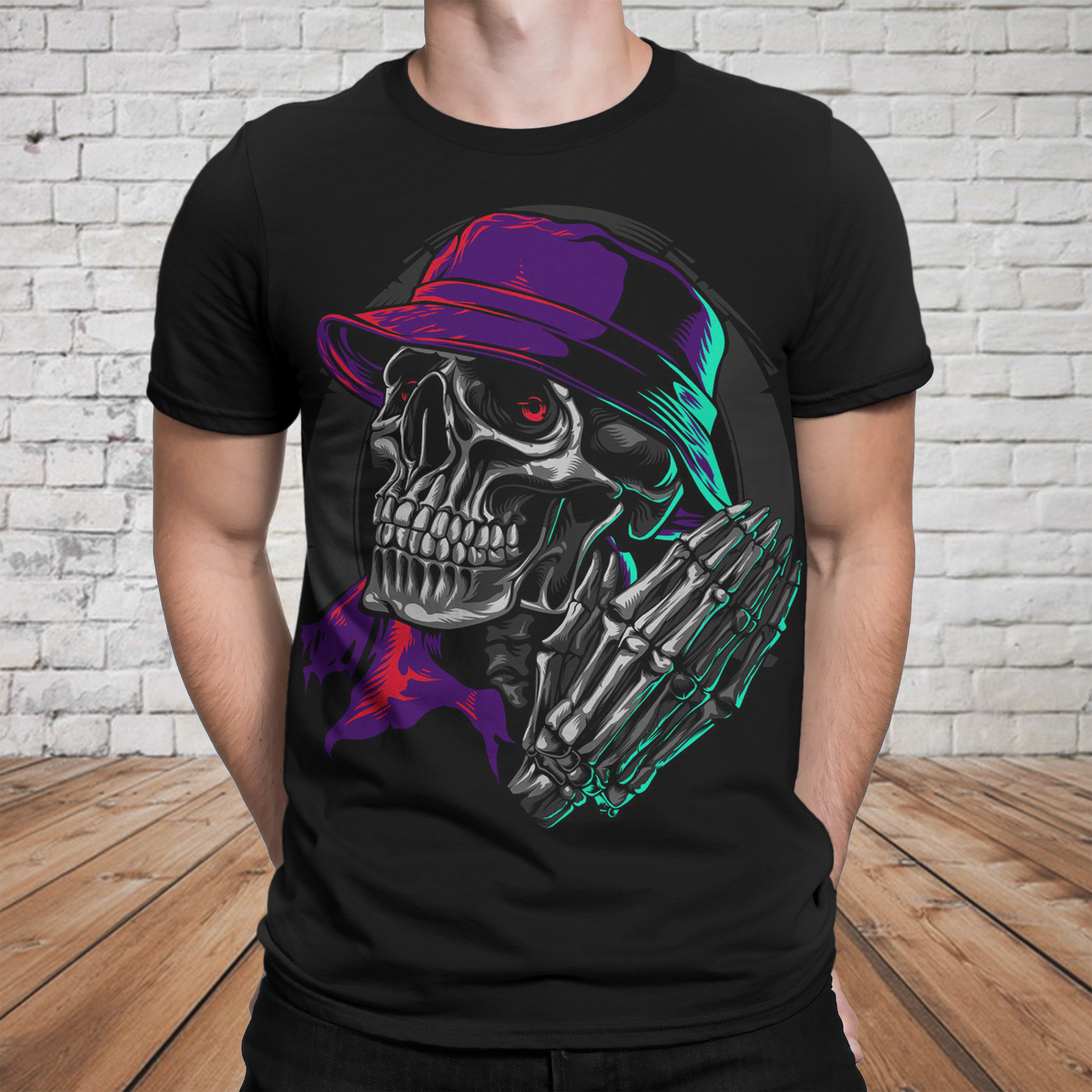 Skull 3D T-shirt  03399