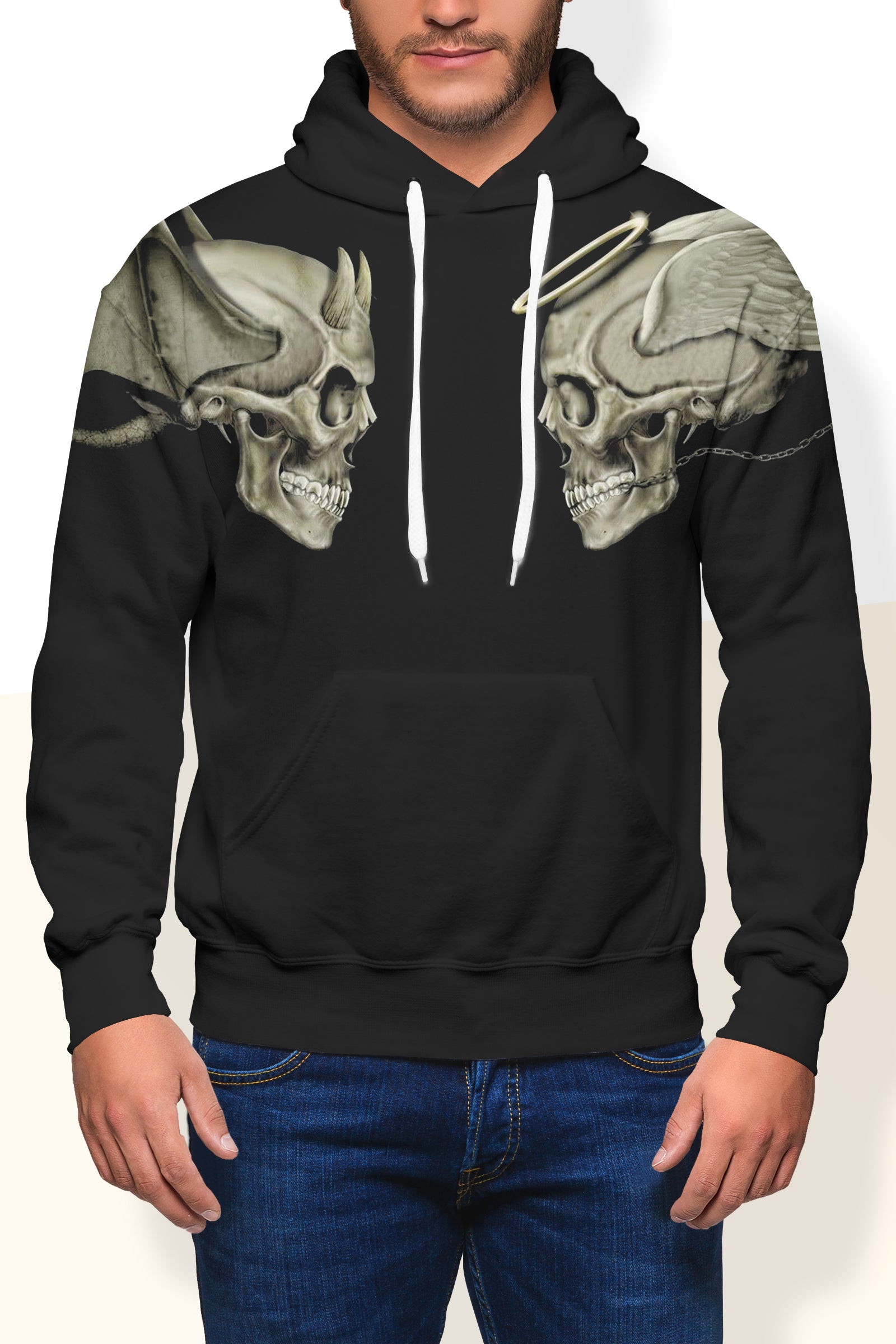 Skull 3D Hoodie - 03437
