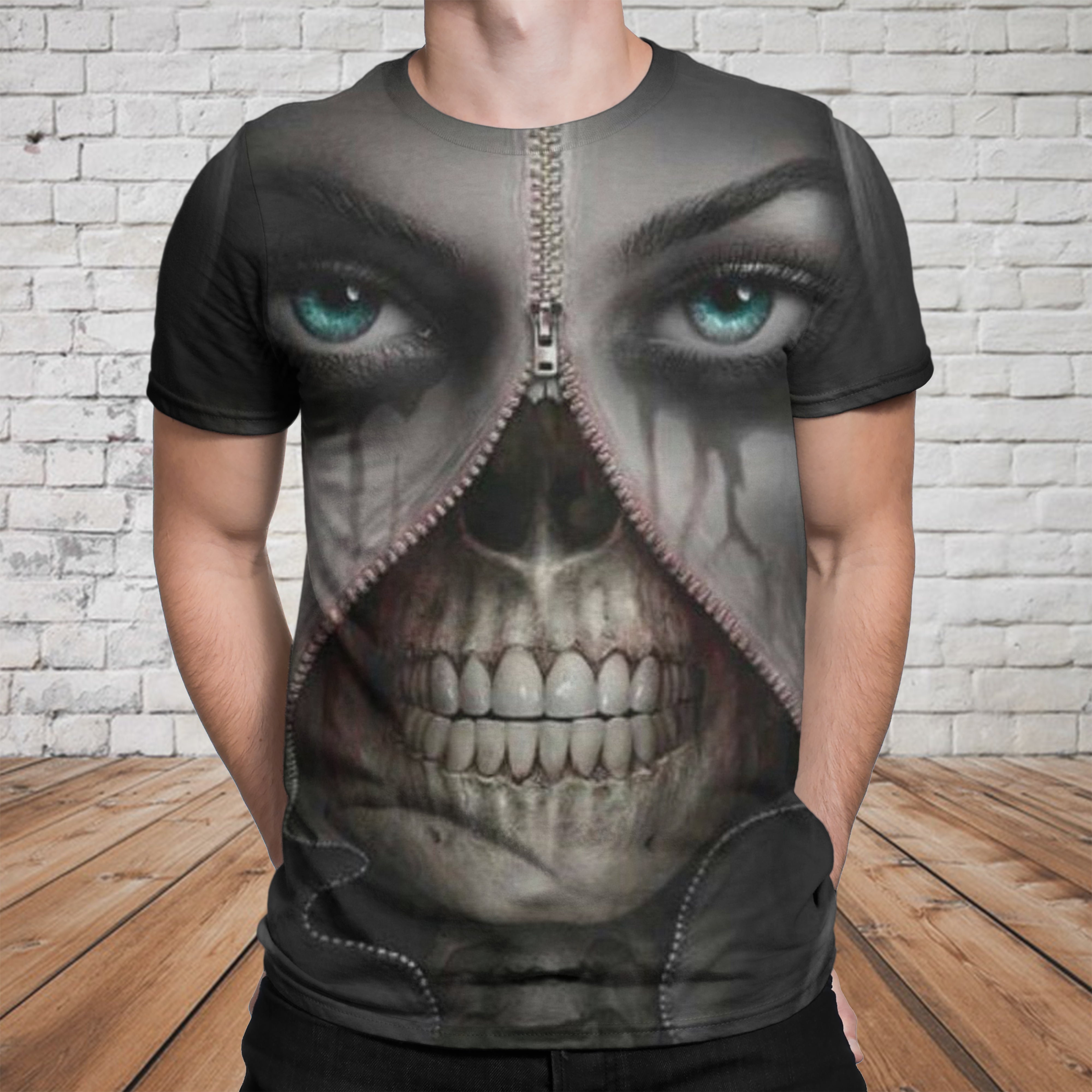 Skull 3D T-shirt - 03630