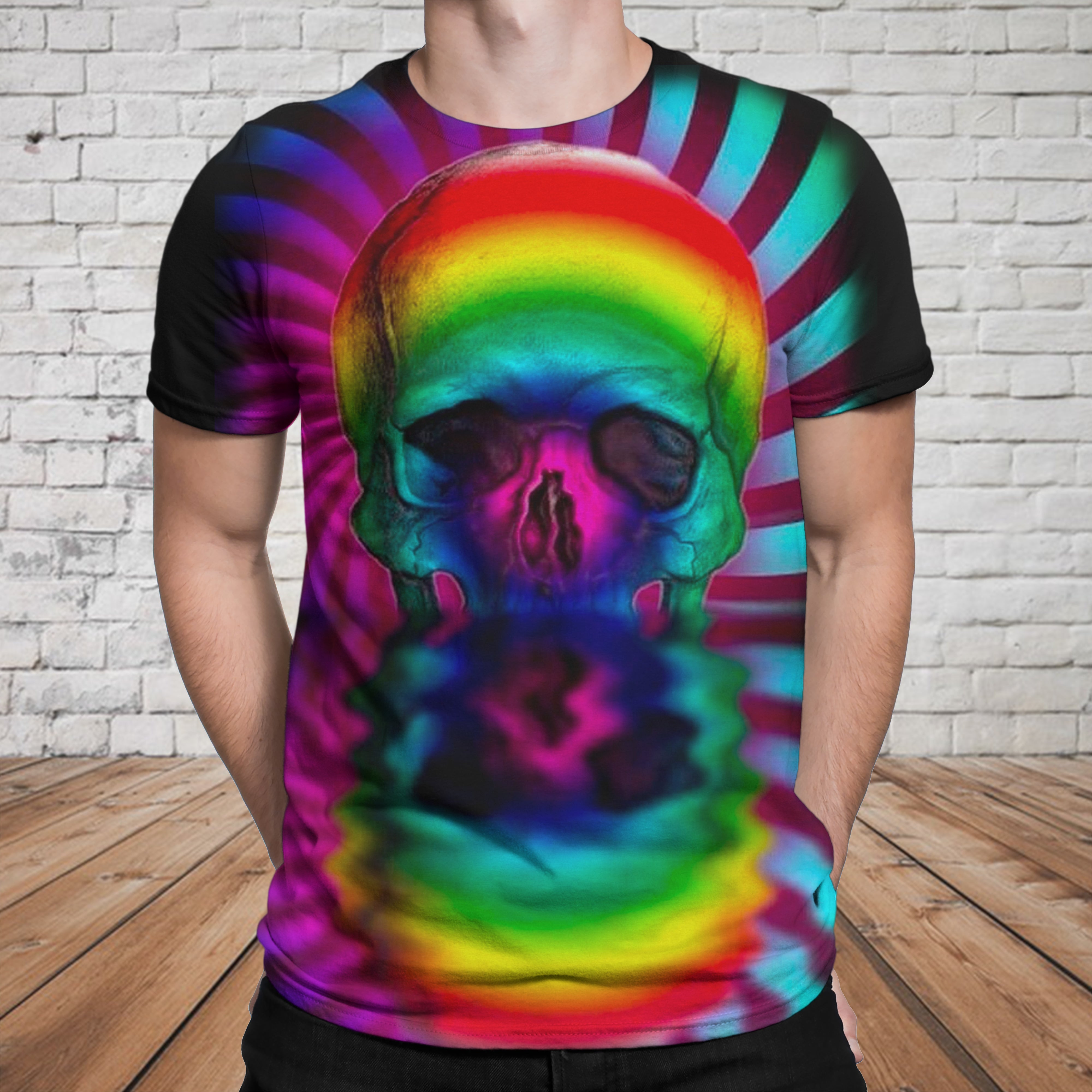 Skull 3D T-shirt - 03641