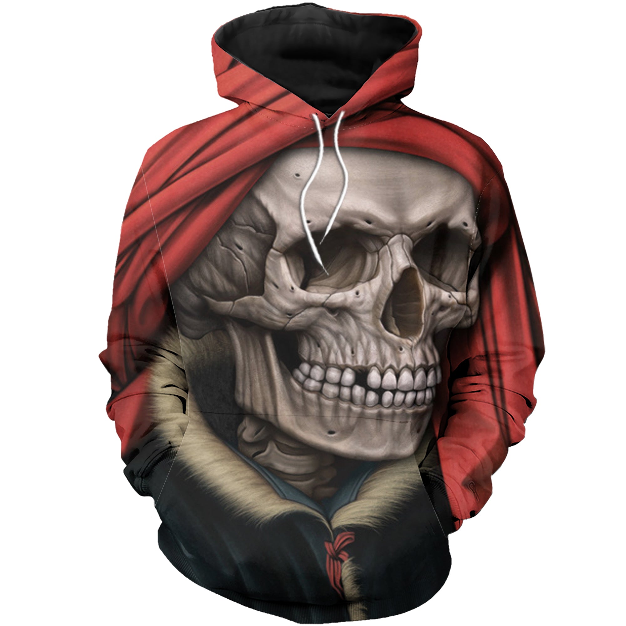 Skull 3D Hoodie - 03646