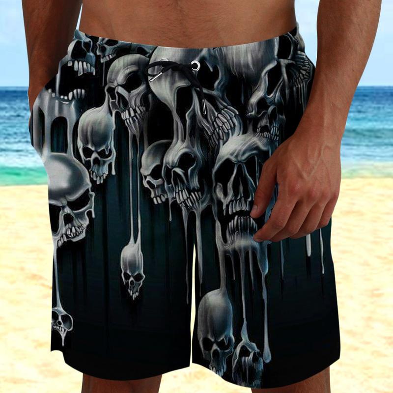 Skull 3D Shorts_Melting Skull 2