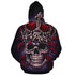 Skull 3D Hoodie - 03888