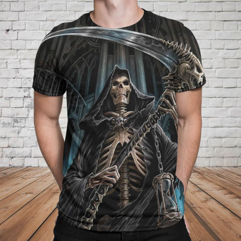 Skull 3D T-shirt_Lord of Time