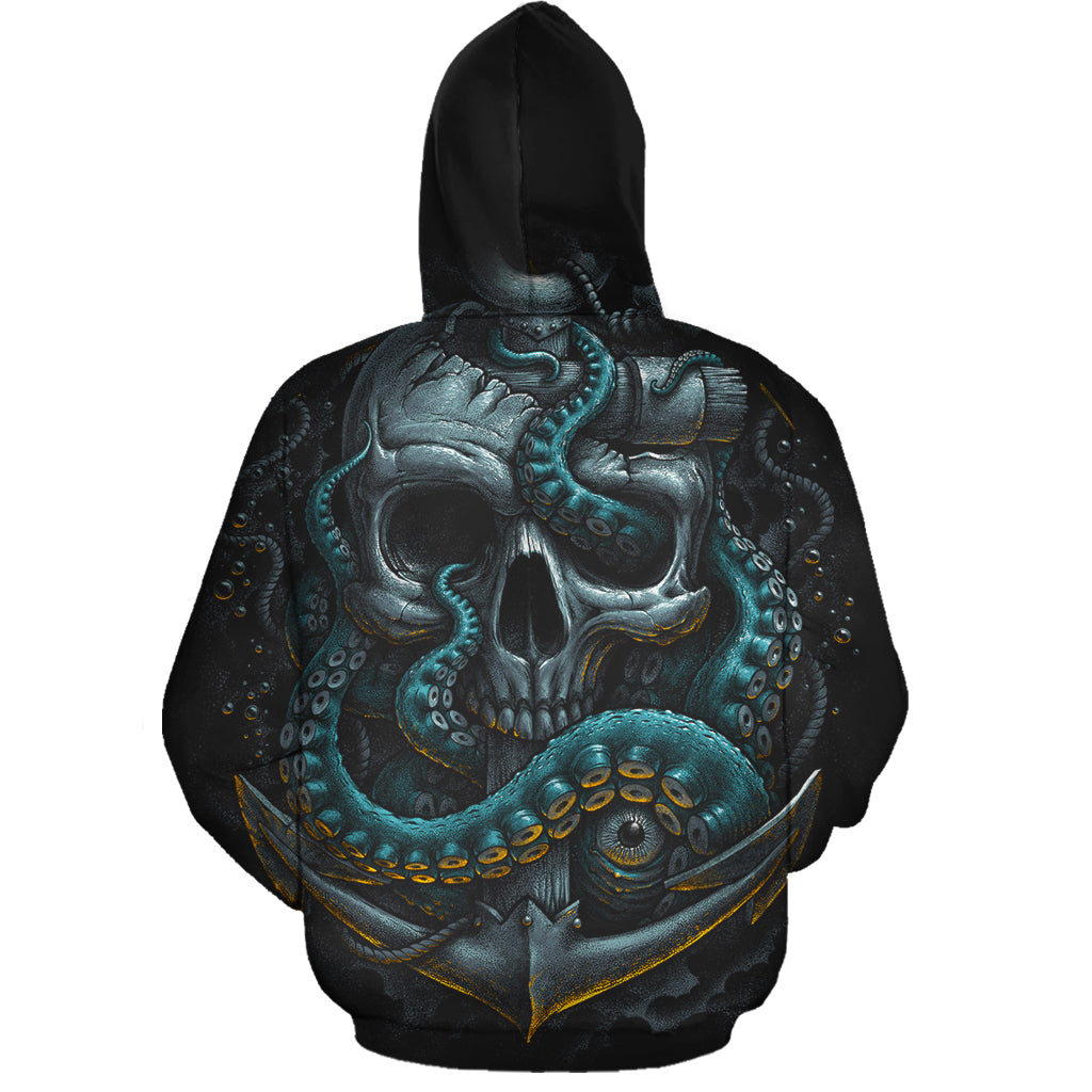 Skull 3D Hoodie - 04007
