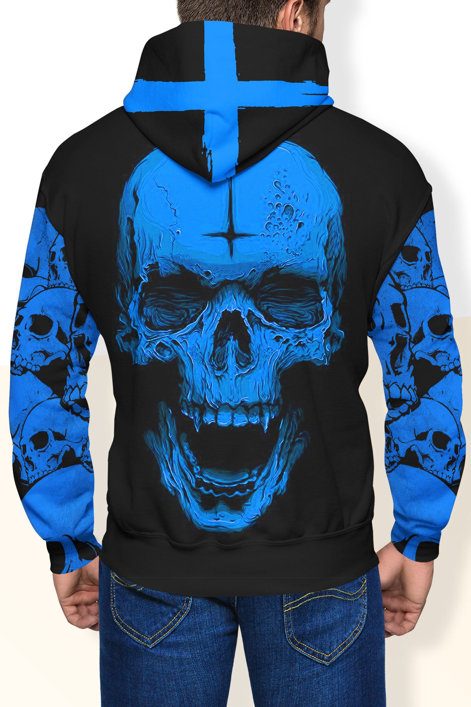Skull 3D Hoodie - 04020