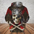 Skull 3D Hoodie_Pirate Skull and Bones