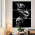 Skull Canvas 3PCS - 04379