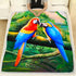 Parrot Blanket Parrot Birds - 04680