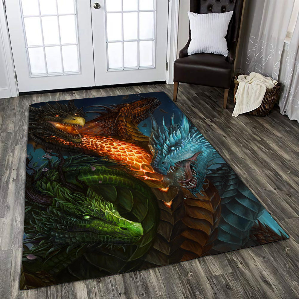 Dragon Area Rug Dragon Home Decor - 04727