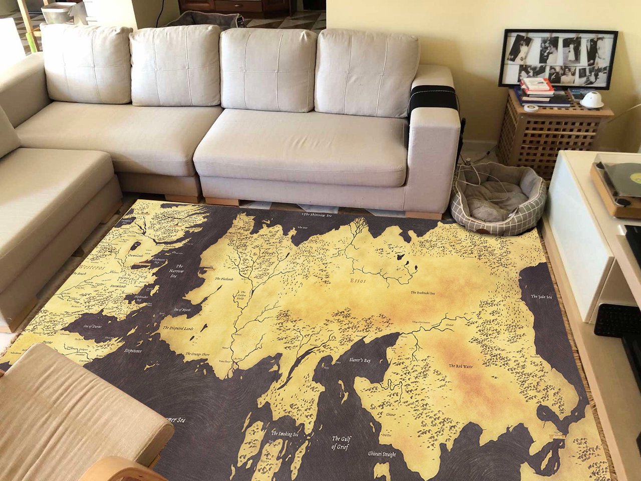 Dragon Area Rug Westeros Map - 04732