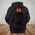 Skull 3D Hoodie - Scarecrow Straw 0474