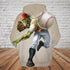 Skull 3D Hoodie - Baseball Skull - 0520