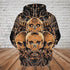 Skull 3D Hoodie - Viking Skull - 0523