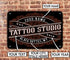 Personalized Tattoo Studio Metal Sign 08253