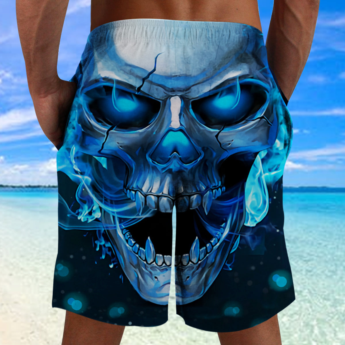 Combo Beach Shorts and Hawaii Shirt 08610