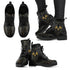 Skull Leather Boots - 00032