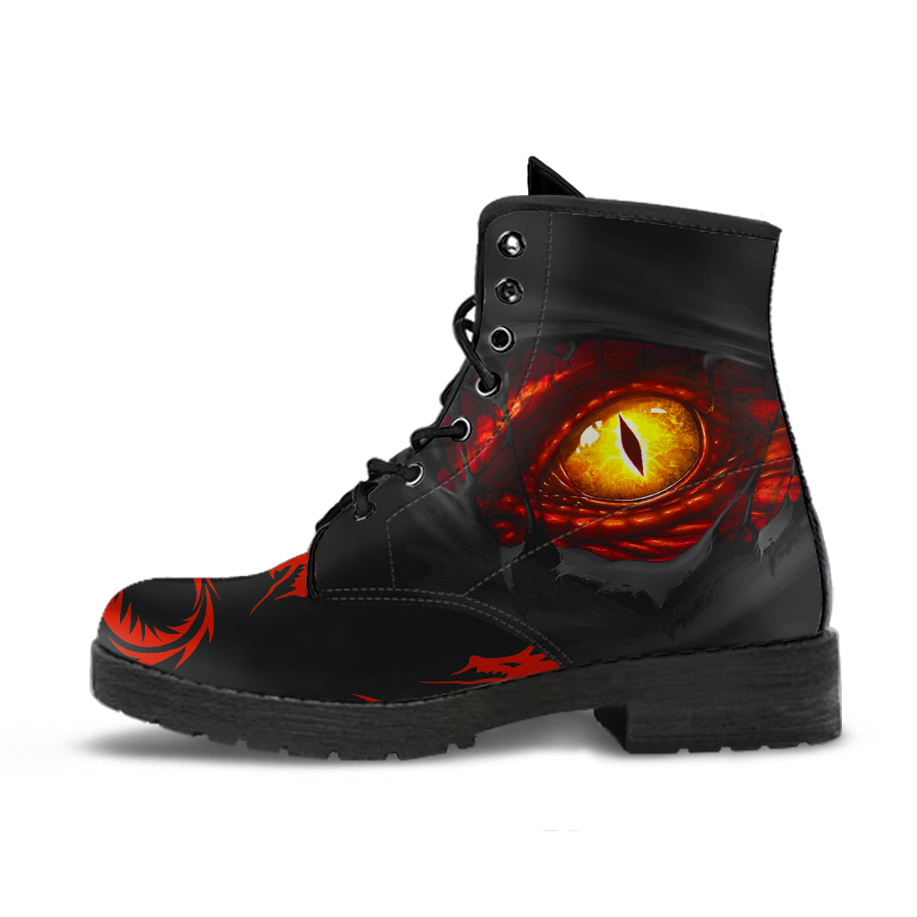 Dragon Eye Leather Boots 06144