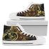 Skull High top Shoes - 03476