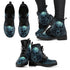 Men's Leather Boots_Blue Wing Skull