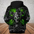 Skull 3D Hoodie_Evil Skull and Dragon
