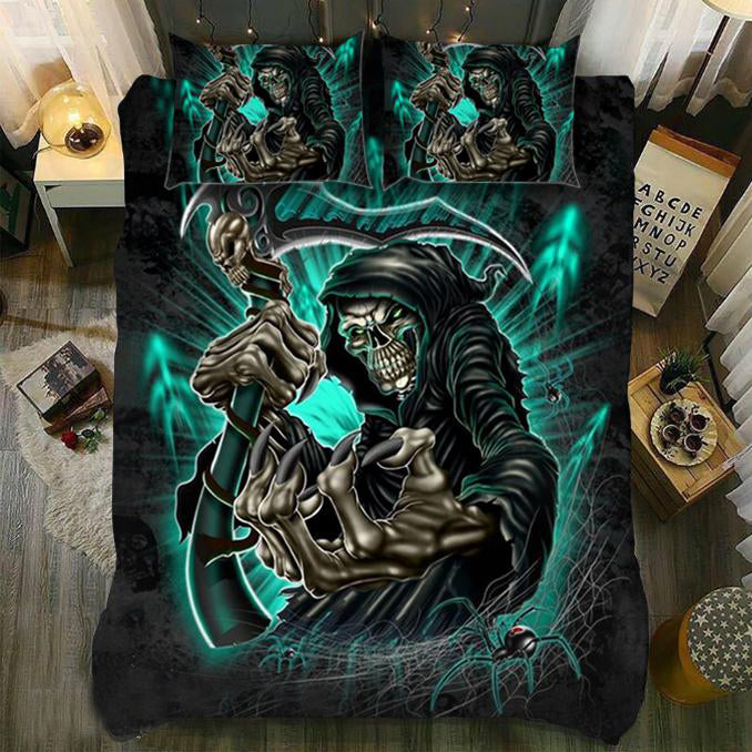 Skull Bedding Set - Grim Reaper 1083