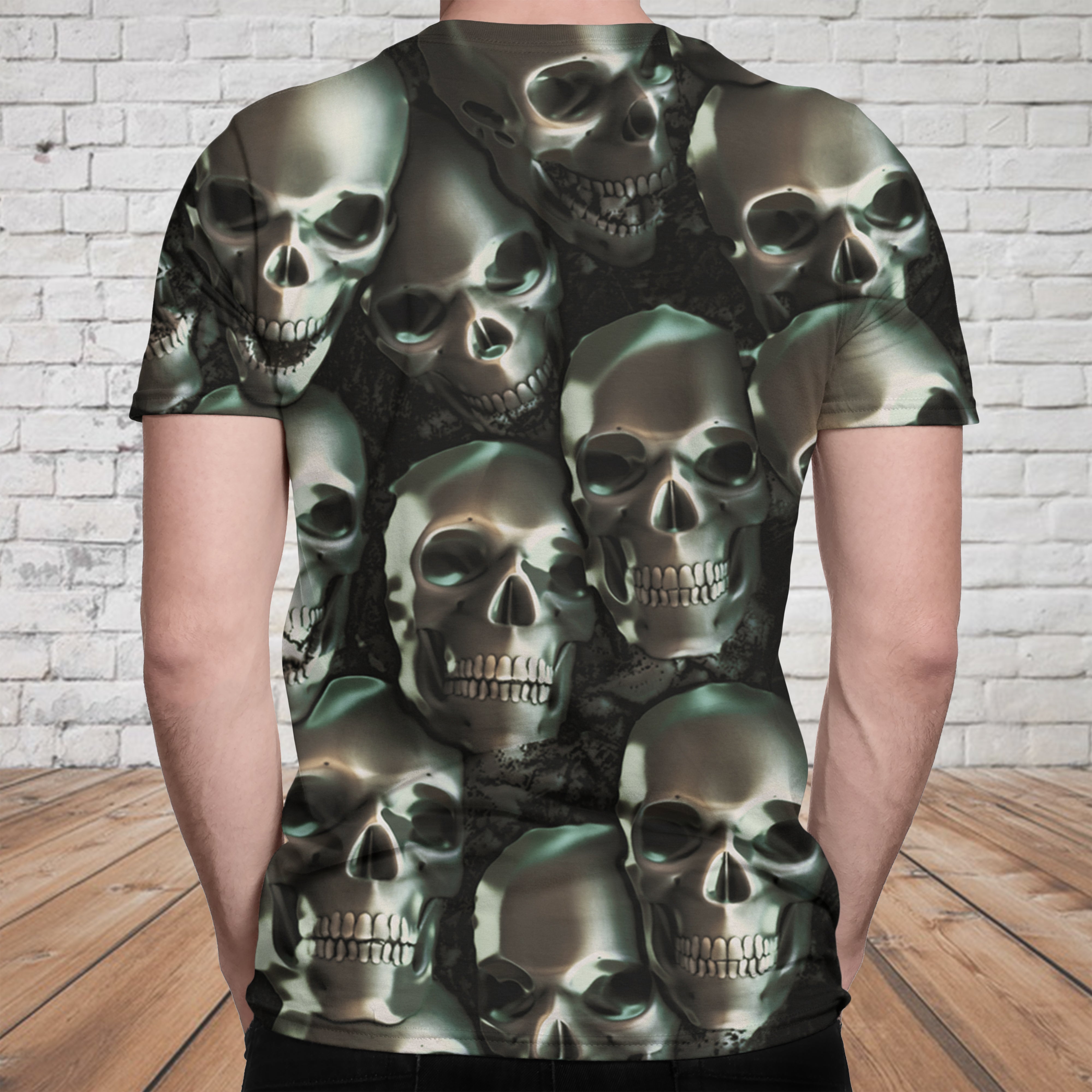 Metal Skull 3D Shirt 06091