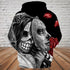 Skull 3D Hoodie - 1127